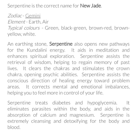 NWT Serpentine Stone Bracelet - Picture 7 of 8